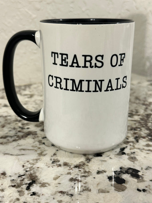 Tears of Criminals Coffee Mug