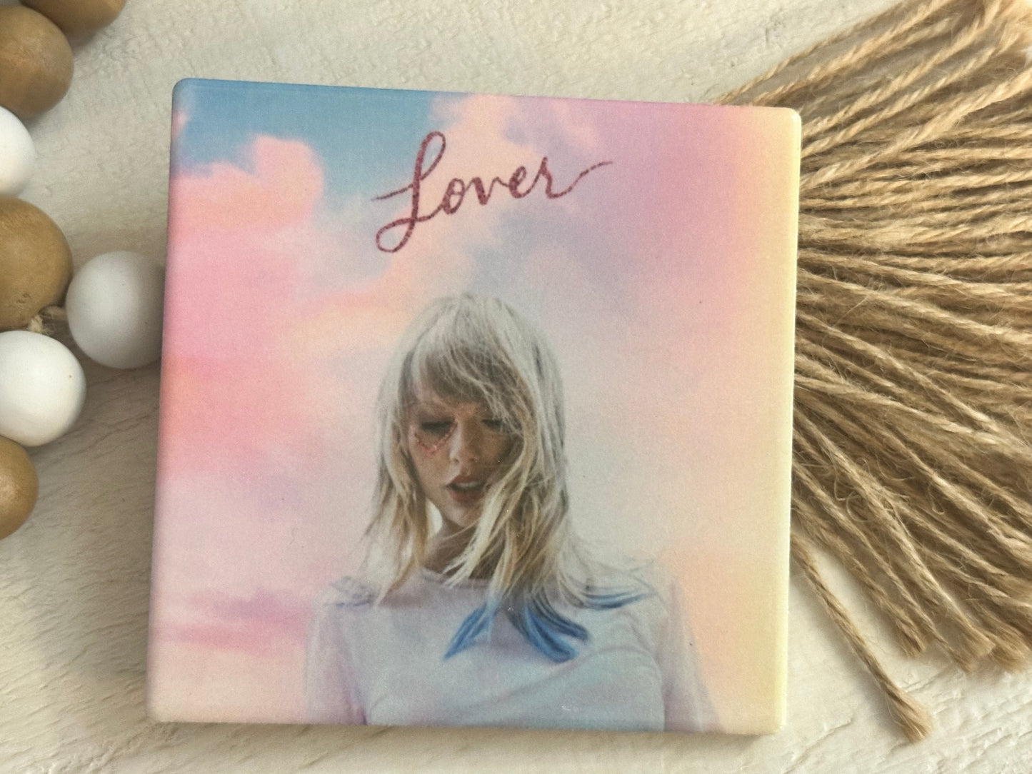 Taylor Swift Lover Album Ceramic Coasters