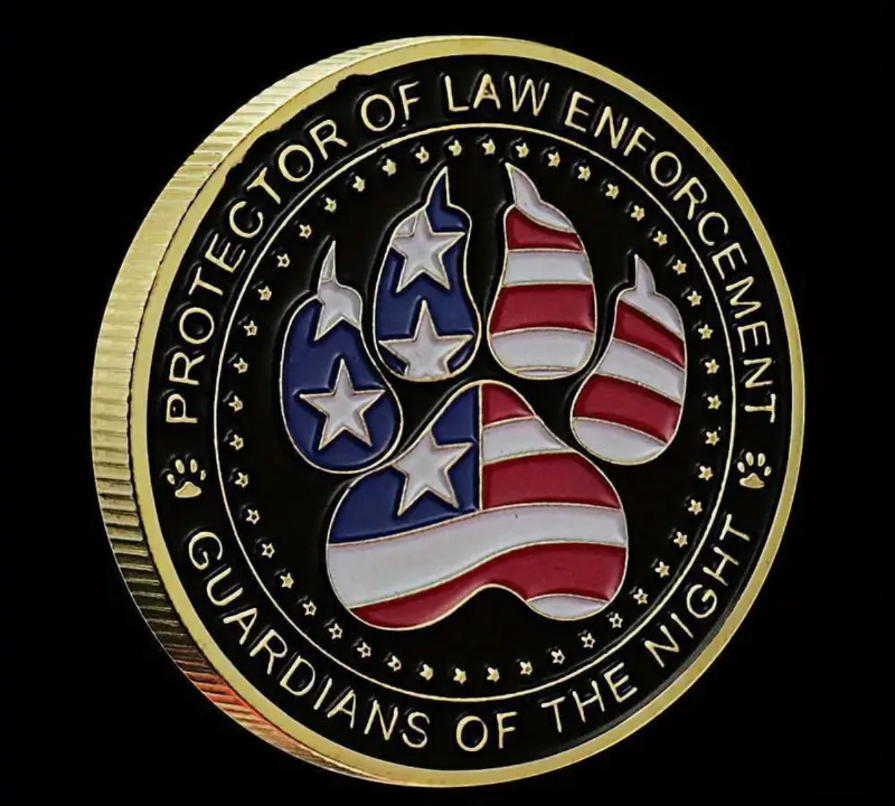 Law Enforcement K9 Challenge Collector Coin