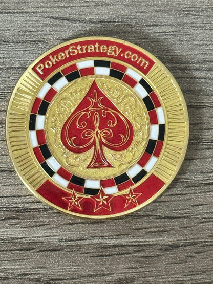 Las Vegas Poker Chip Challenge Collector Coin