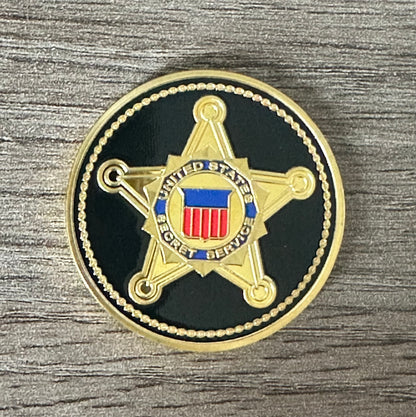 United States Secret Service Challenge Collector Coin