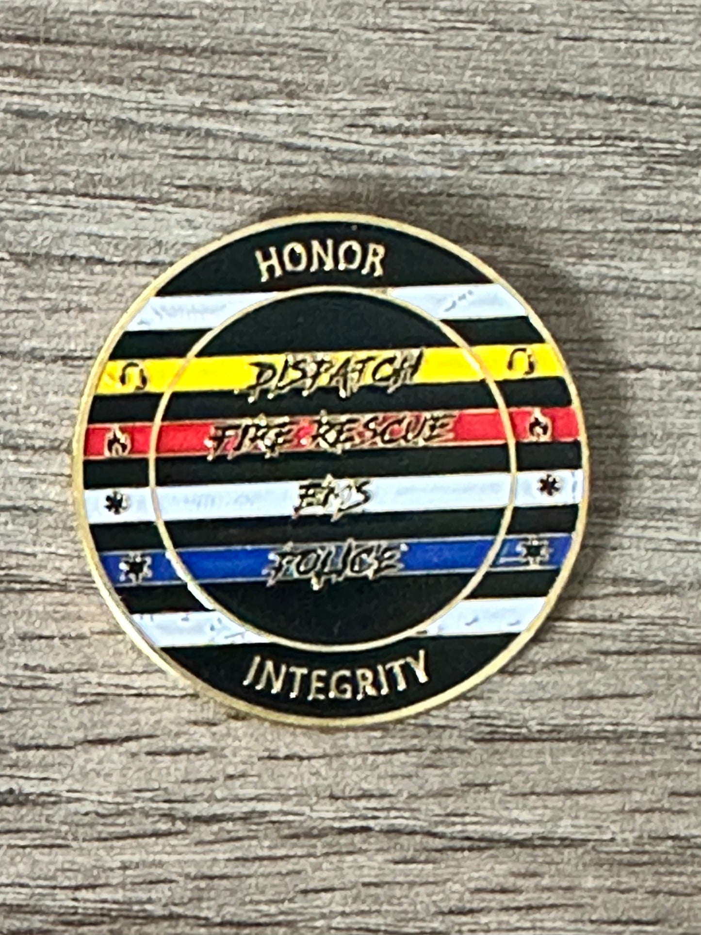 First Responders Challenge Collector Coin