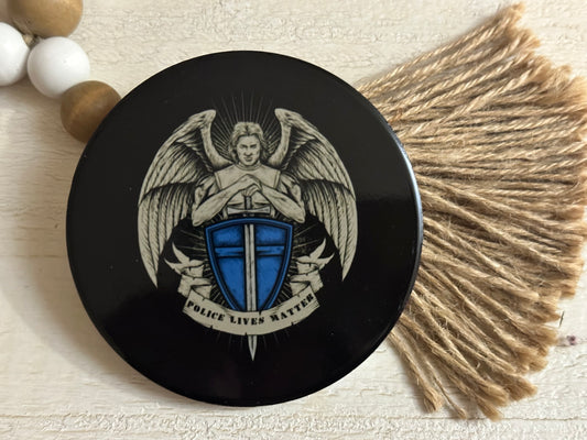 Police Lives Matter, St. Michael Ceramic Coaster